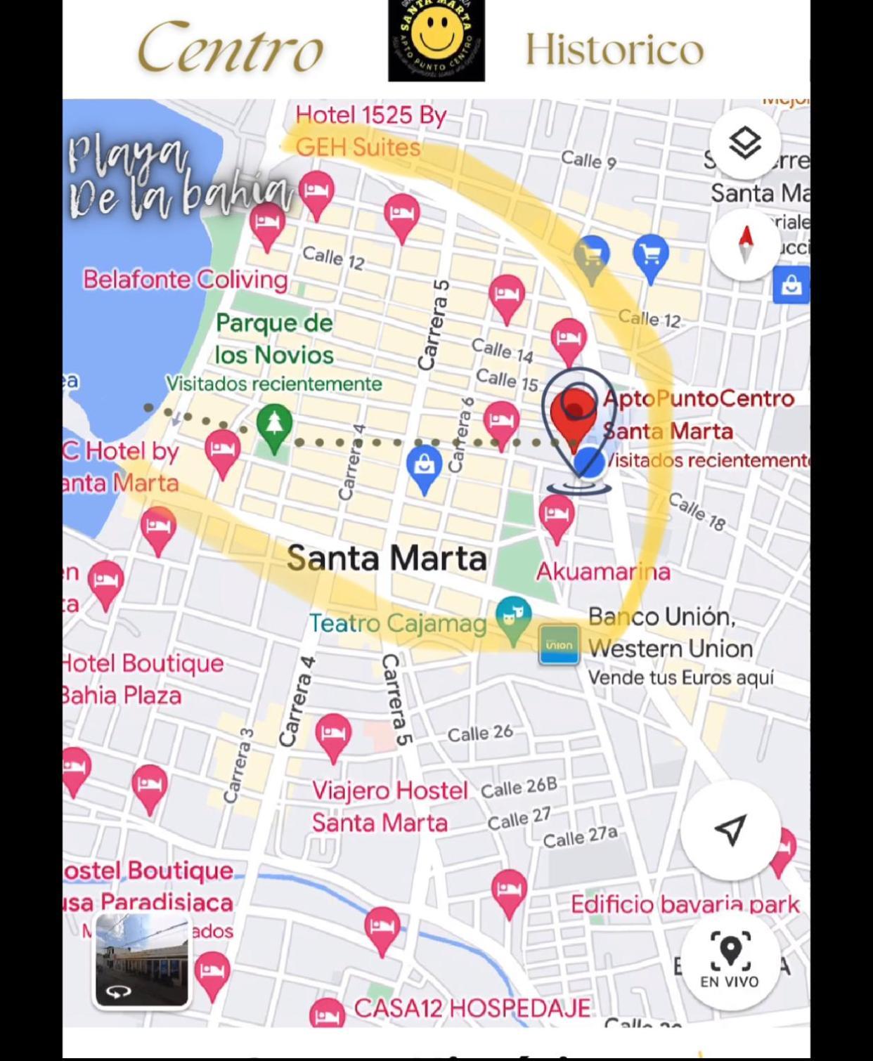 Aptopuntocentro Santa Marta Екстериор снимка